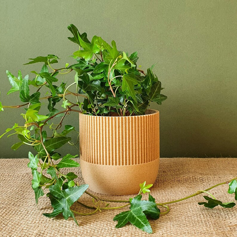 Eco Planter TWIG Planet Friendly Geometric Plant Pot image 2