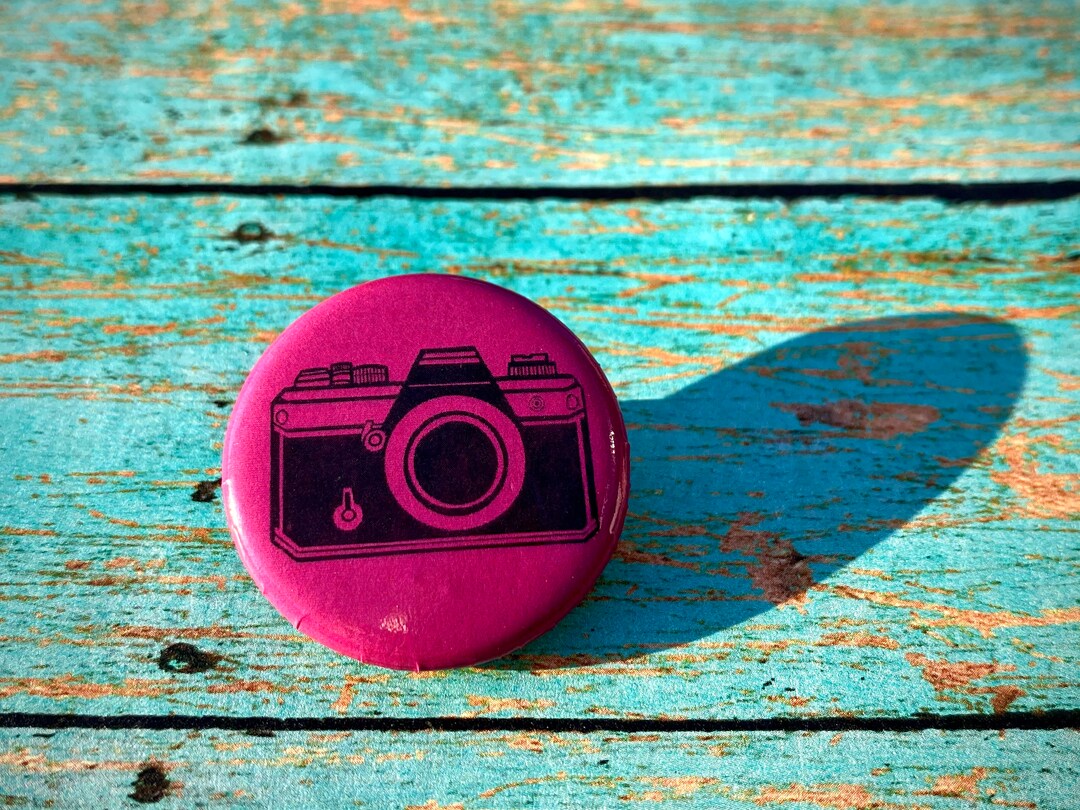 Camera Pin Button BUTTON PIN: Camera - Etsy