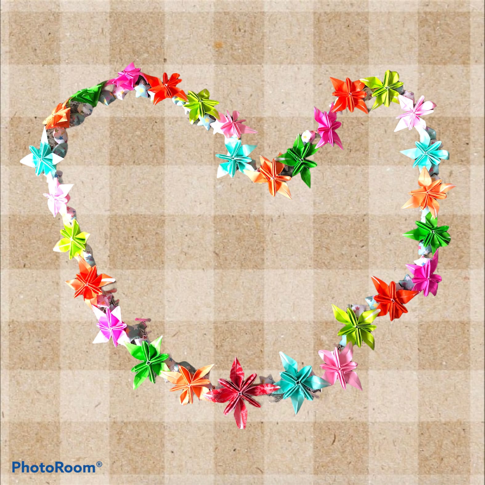 Origami Flower Lei Etsy