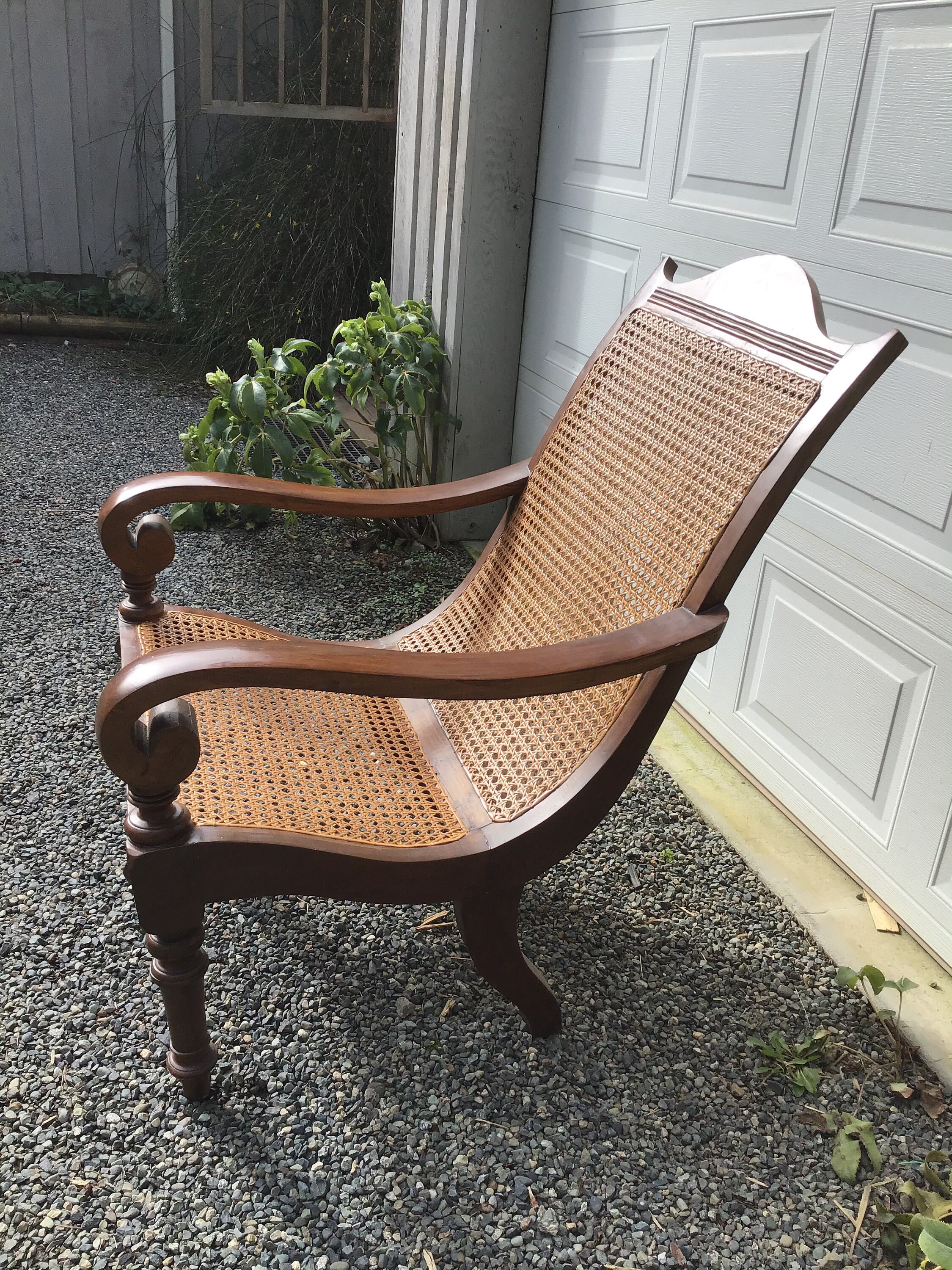 19th Century British Plantation Chair Teak Wood Etsy