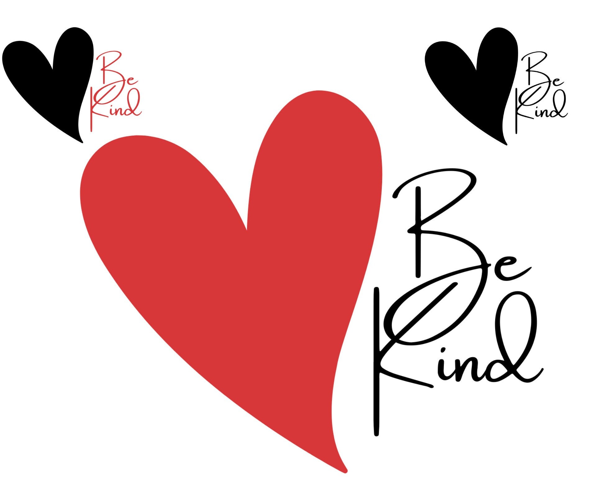 Be Kind Svg, Png, Jpg, PDF, Instant Digital Downloads - Etsy