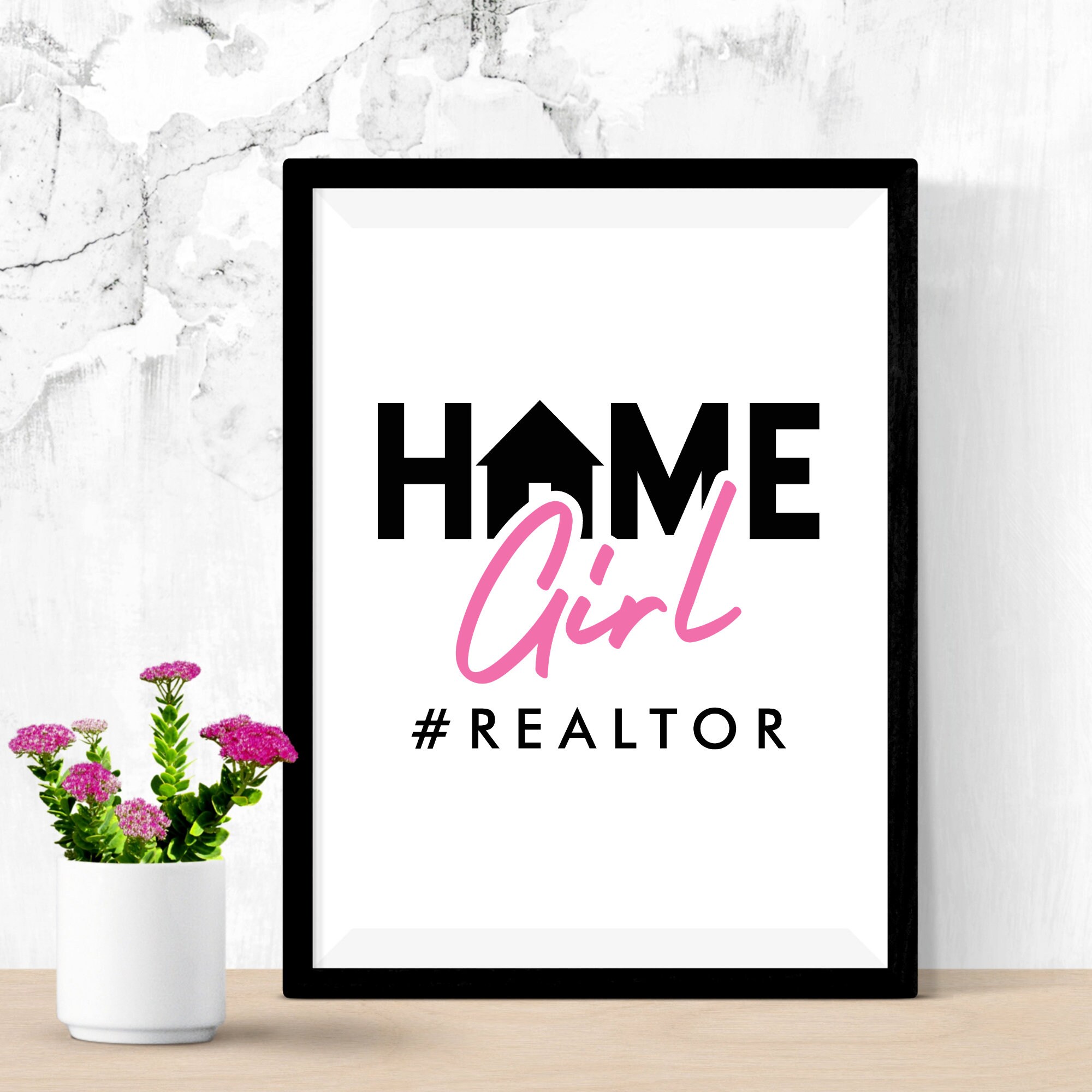 Download Descarga digital Realtor Imagen HomeGirl SVG y PNG | Etsy