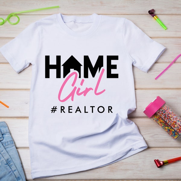 Home Girl SVG, Real Estate Agent Real Estate SVG & PNG, Realtor svg, boss babe svg