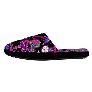 Mushroom Psychedelic Trippy Canvas Shoes