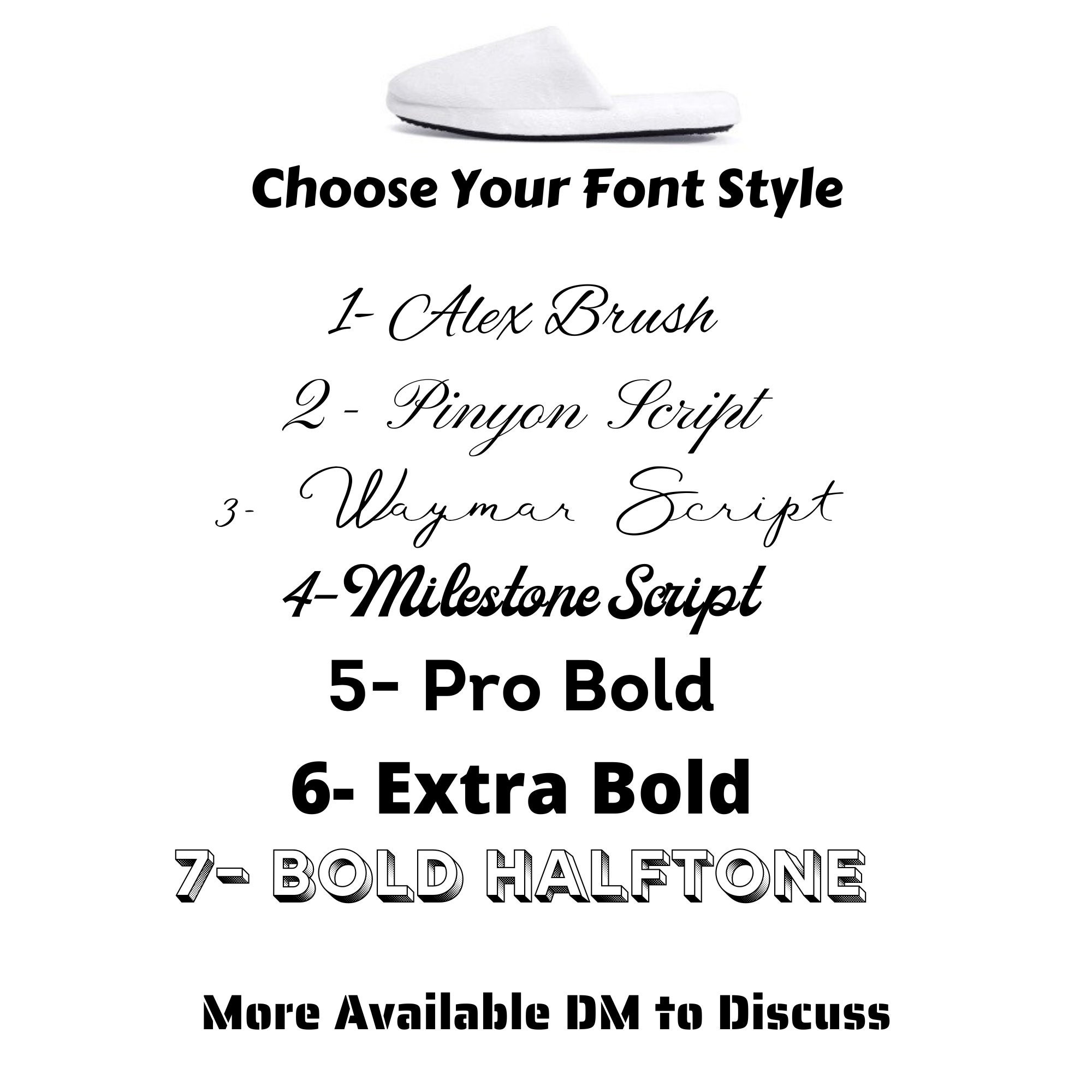 Personalized Slippers Custom House Slippers Name Slippers Etsy