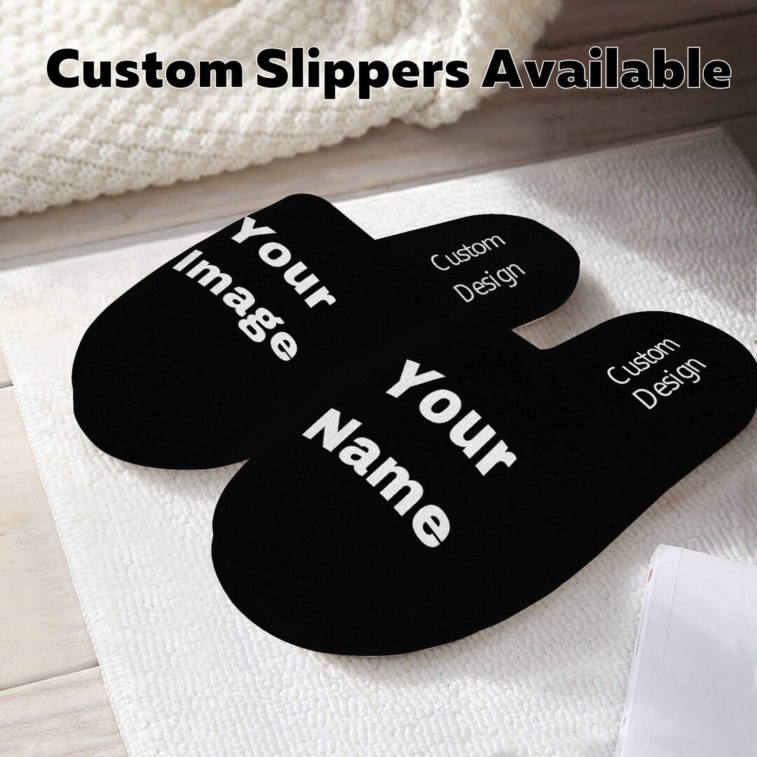 custom house slippers