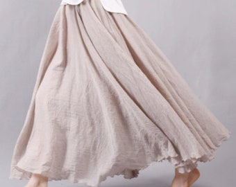 white linen skirts sale
