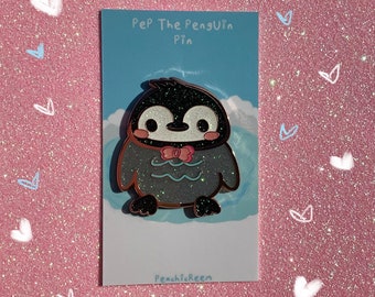 Pep The Penguin Enamel Pin