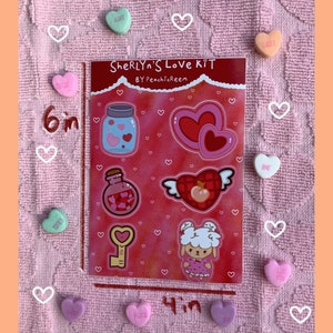 Sherlyn Valentines Sticker Sheet