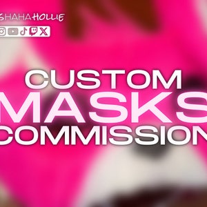 CUSTOM COMMISSION Acrylic Painted Cosplay Costume Masquerade Half Mask for Halloween, Mardi Gras Made to Order with Feathers Glitter Gems