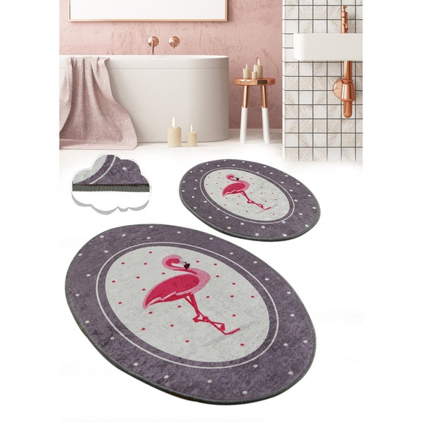 Flamingo Bathroom Etsy