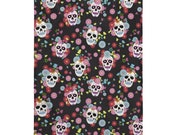 Bold Sugar Skulls Plush Blanket