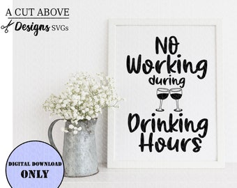 Lustig Trinkstunden SVG, Alkohol, Schnaps (Digitaler Download)