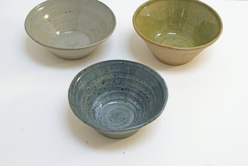 Handmade Cereal Bowl Colour Options Serving Bowl Snack Etsy UK