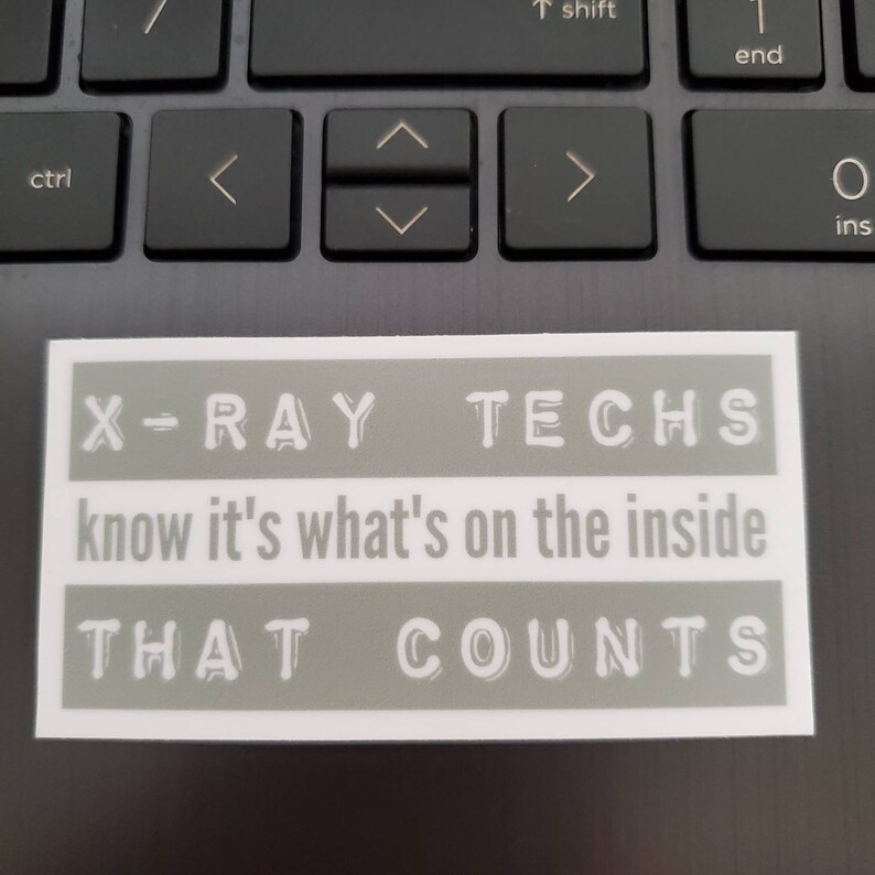Radiology Tech Sticker Xray Tech Gift Radiologic Etsy