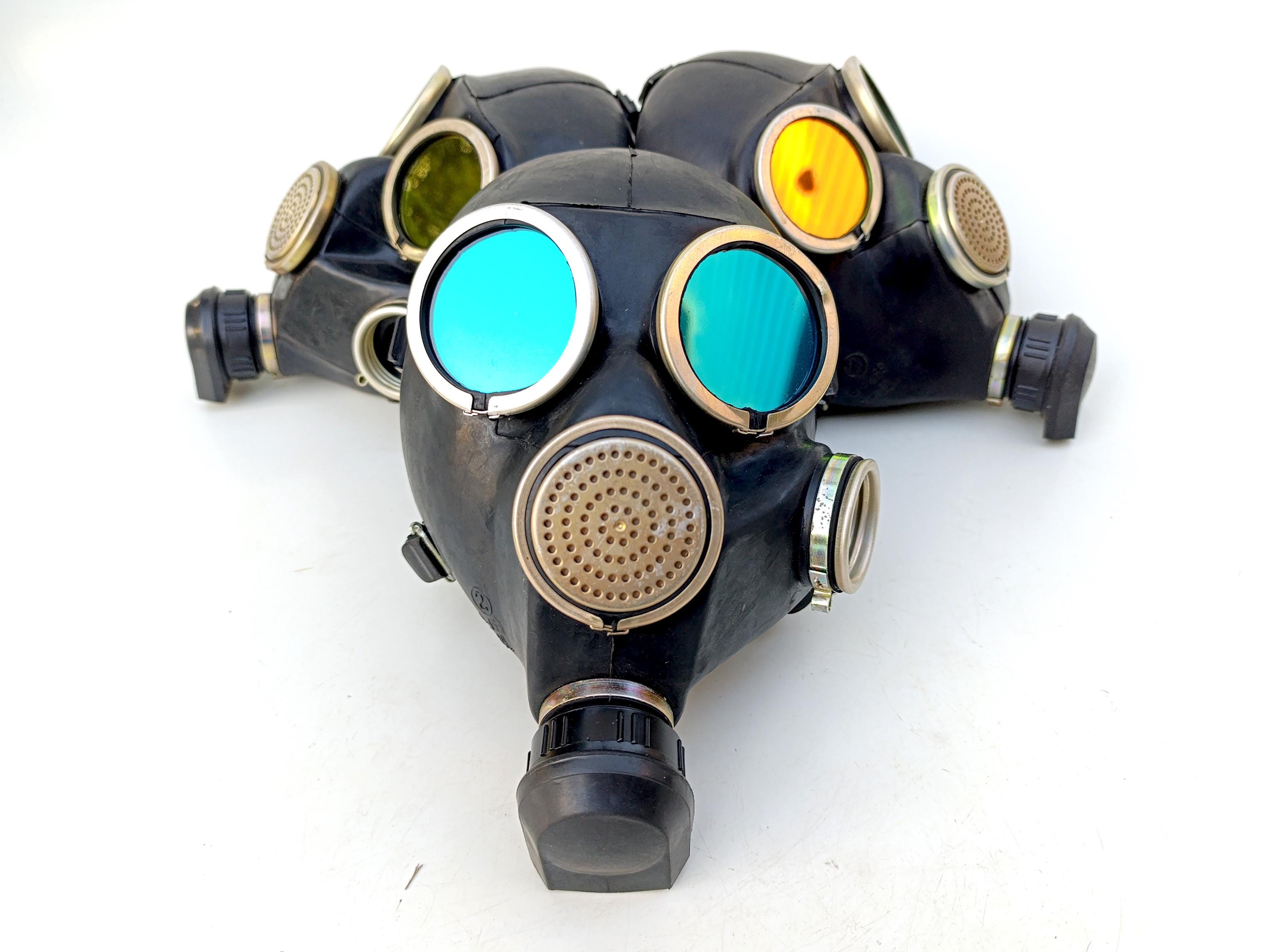 1938年 製造 ガスマスク フランス軍 ミリタリー 第二次世界大戦 WW2