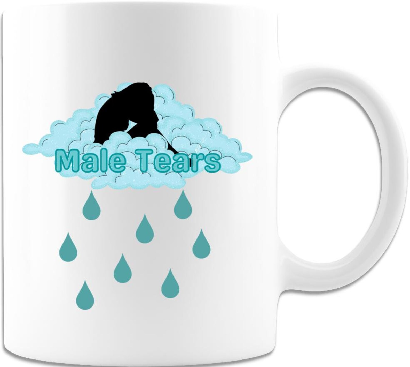 Male Tears Funny Mug 11oz. & 15oz. Coffee Mug Blanc Etsy