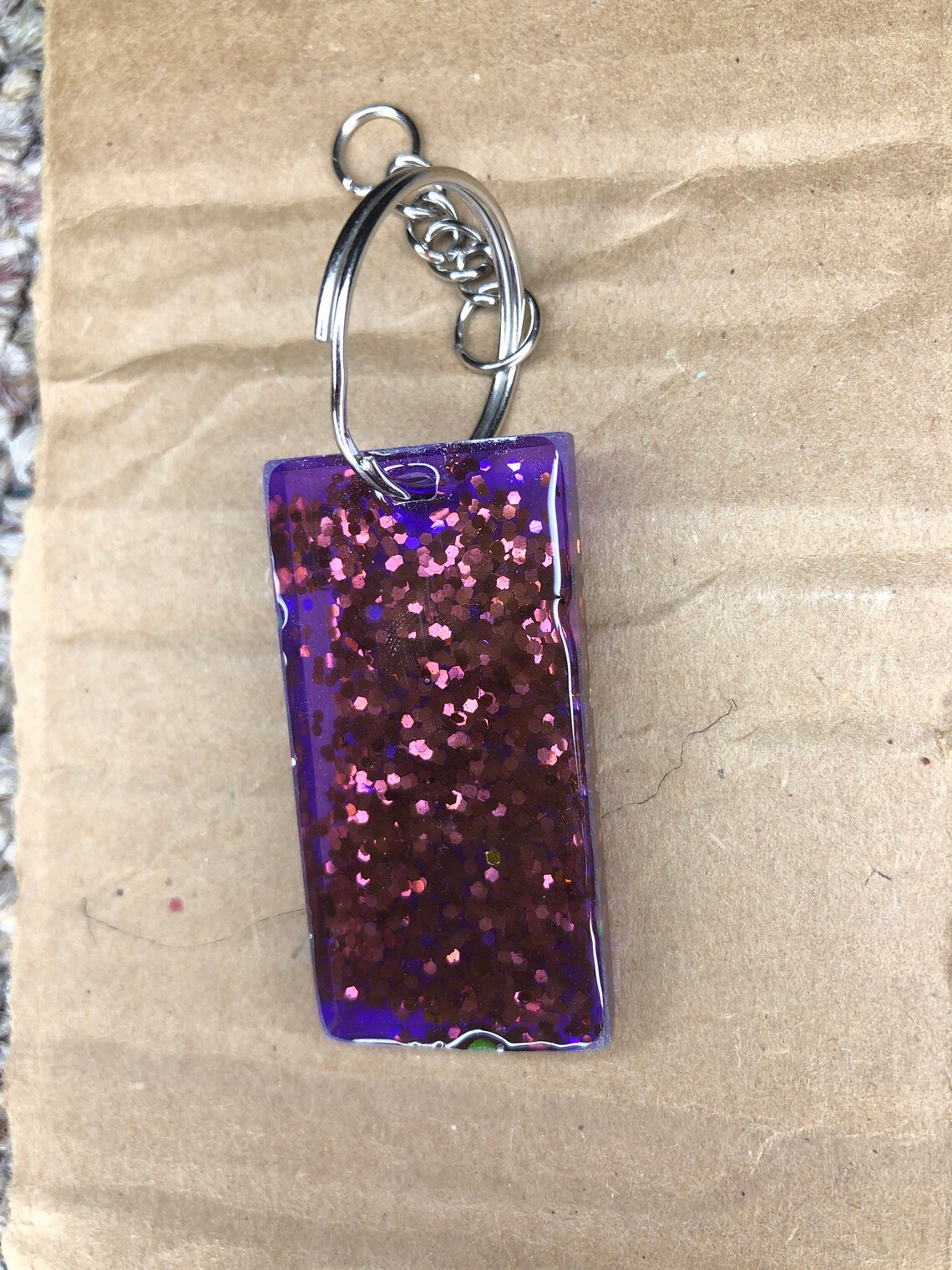 Resin keychain Etsy