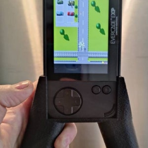 Evercade 3d printed exp grip controller