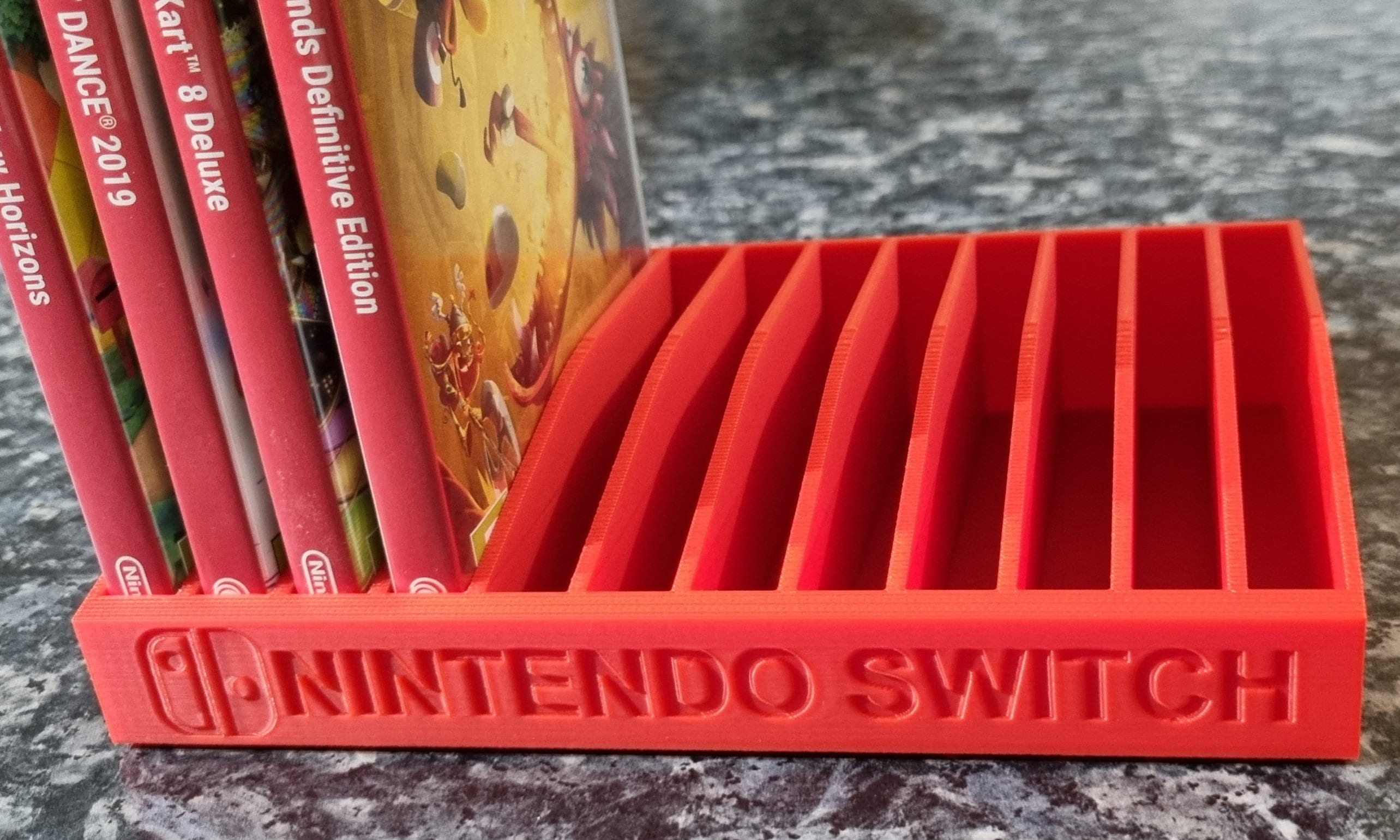 Nintendo switch game storage holder for game cards up to 12 games