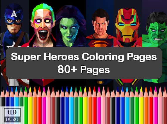 18+ Avengers Pictures To Color
