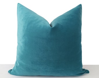 dark turquoise pillows