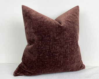 wine colored pillows