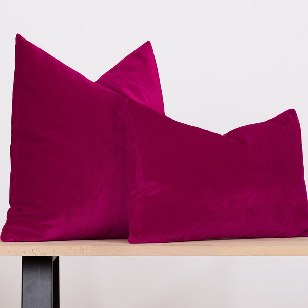 Fuchsia Pillow Etsy