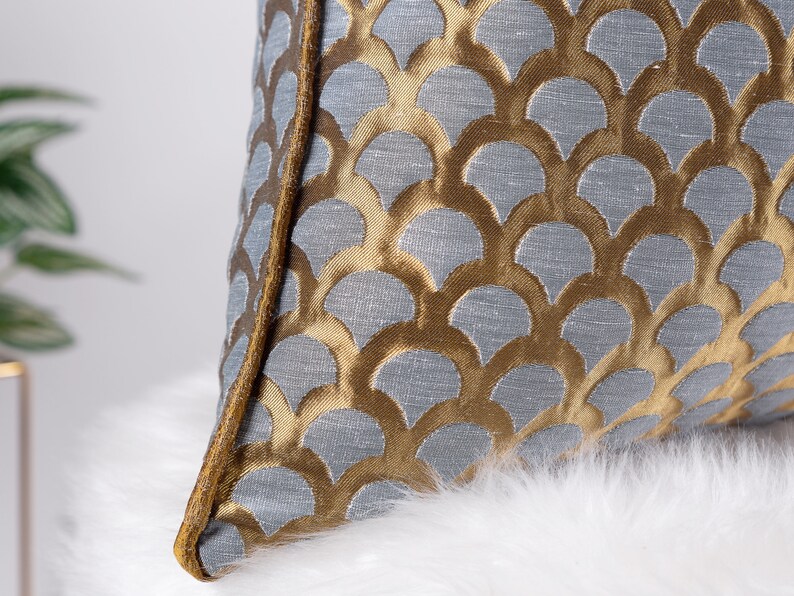 Gold Dot Pillow Cover Luxury Euro Sham Luxury Pillow With Etsy