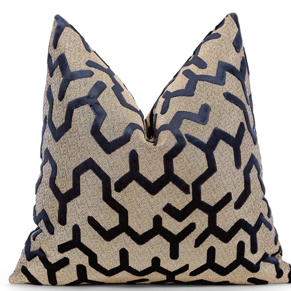 Geometric Velvet Pillow Covers - Etsy - Geometric Patterned Throw Pillow Covers