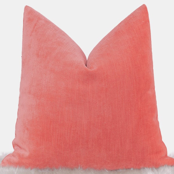 Pink Velvet Pillows Etsy