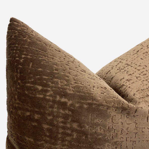 Brown Pillow Sham Etsy