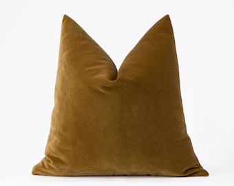 Copper Velvet Pillow Cover Copper Euro Sham Cover Soft Cotton Velvet Fabric Designer Pillow All Size Copper Throw Pillow Lumbar Pillow Etsy