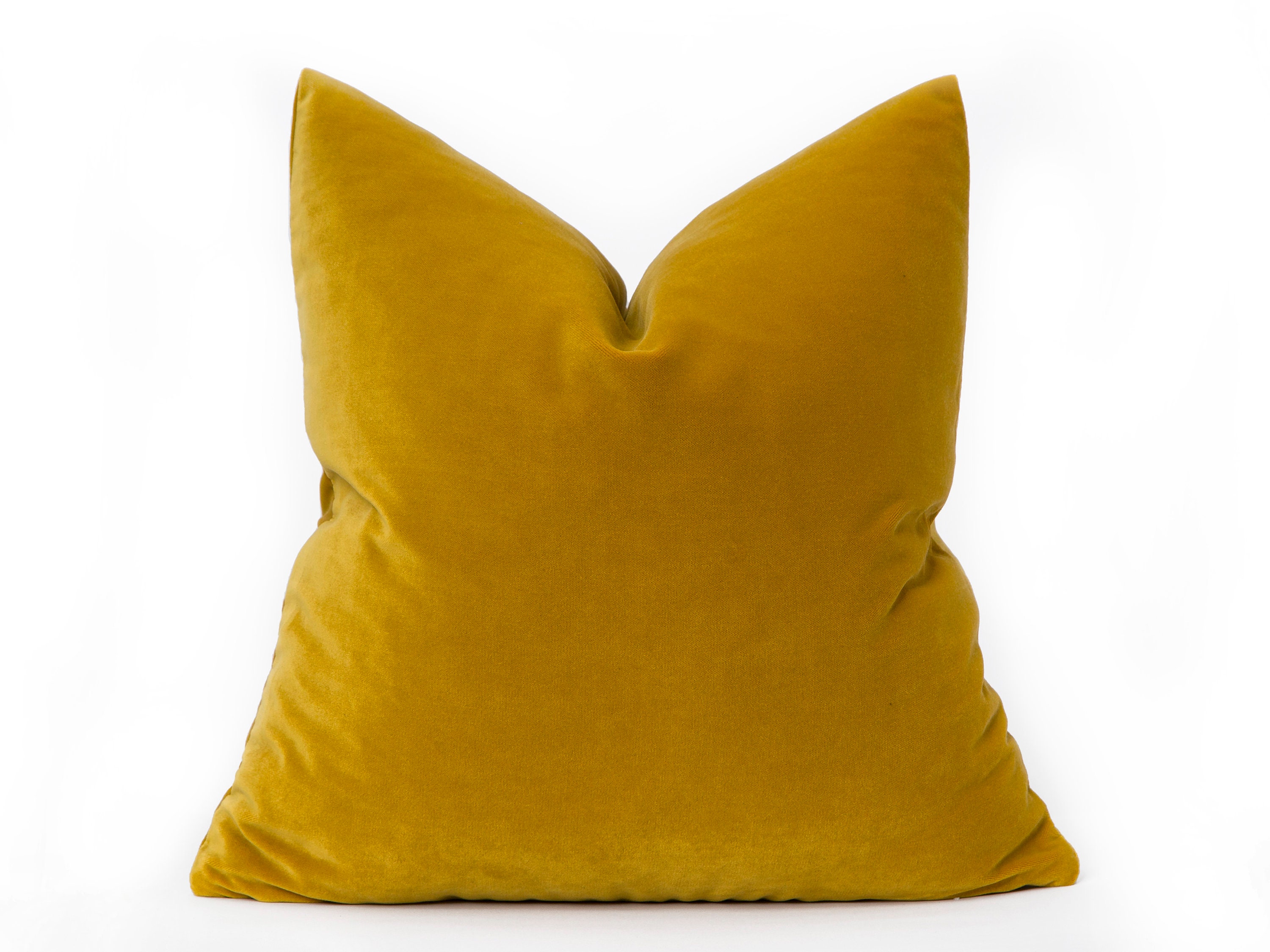 Mustard Yellow Throw and Pillow Etsy