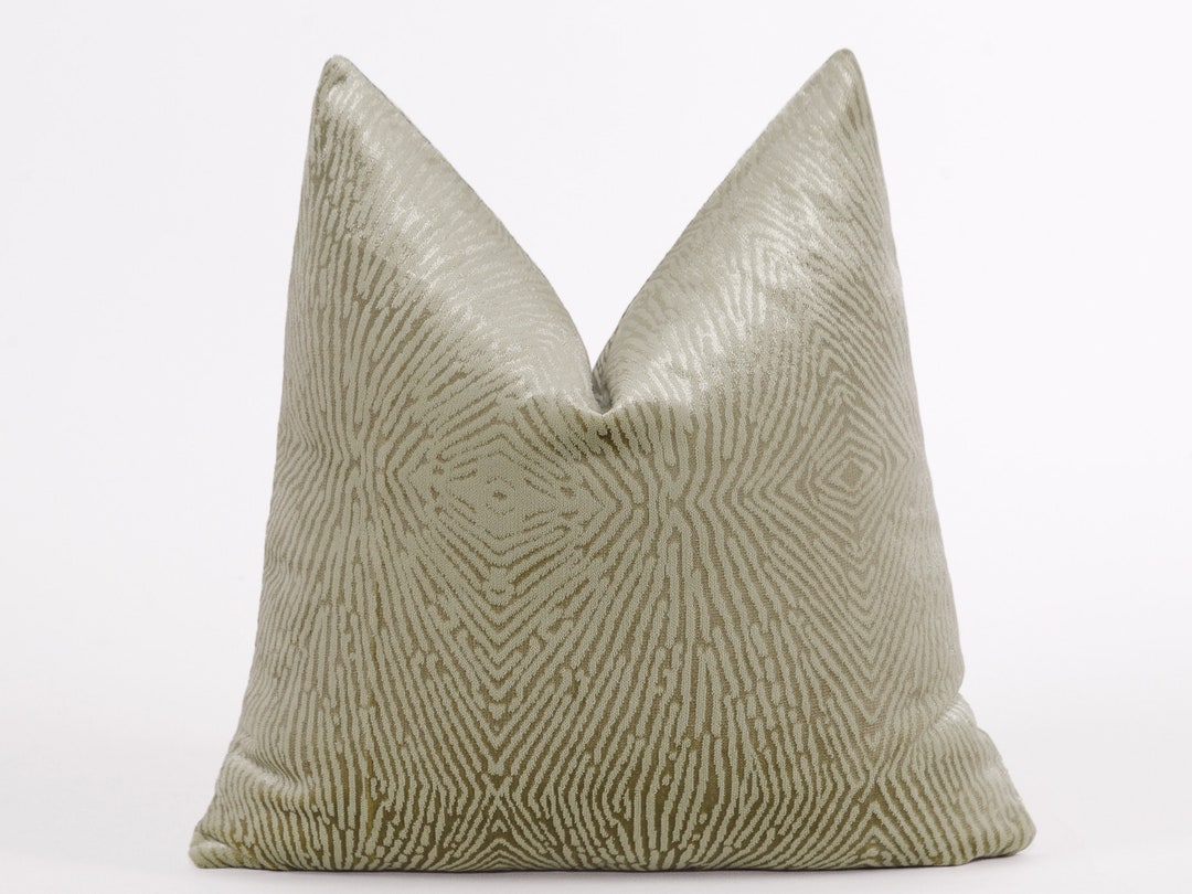 Luxury Beige Pillow Cover Beige Euro Sham Cotton Velvet Soft Etsy