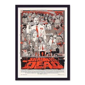 Shaun Of The Dead Reimagined Movie Poster