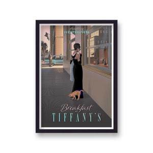 Breakfast At Tiffany&#39;S Reimagined Movie Poster