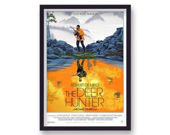 ディア・ハンター、デジタルダウンロード可能で印刷可能な映画ポスター