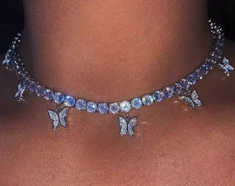 Butterfly Choker | Etsy