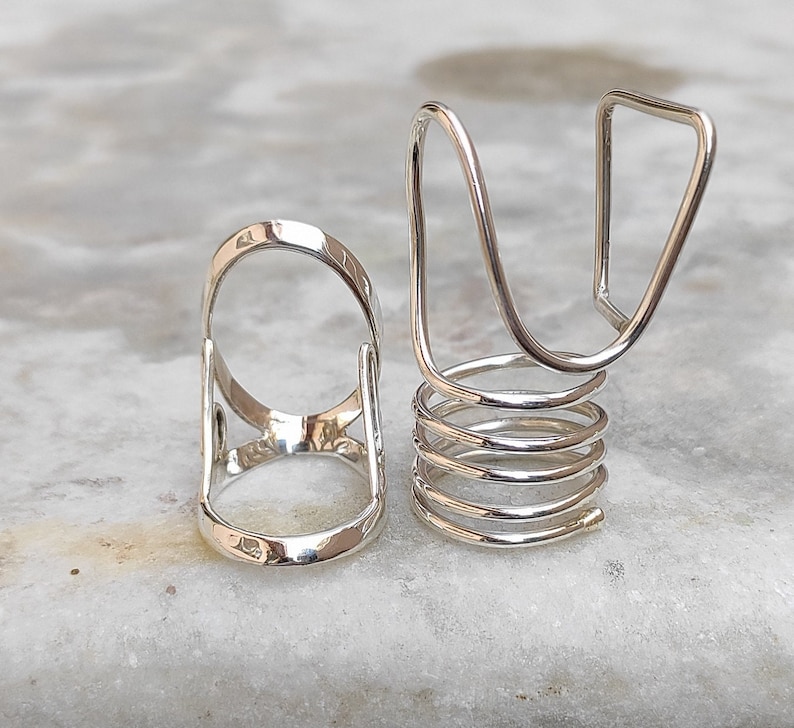 Set of Arthritis Ringthumb MCP Adjustable Sterling Silver Etsy