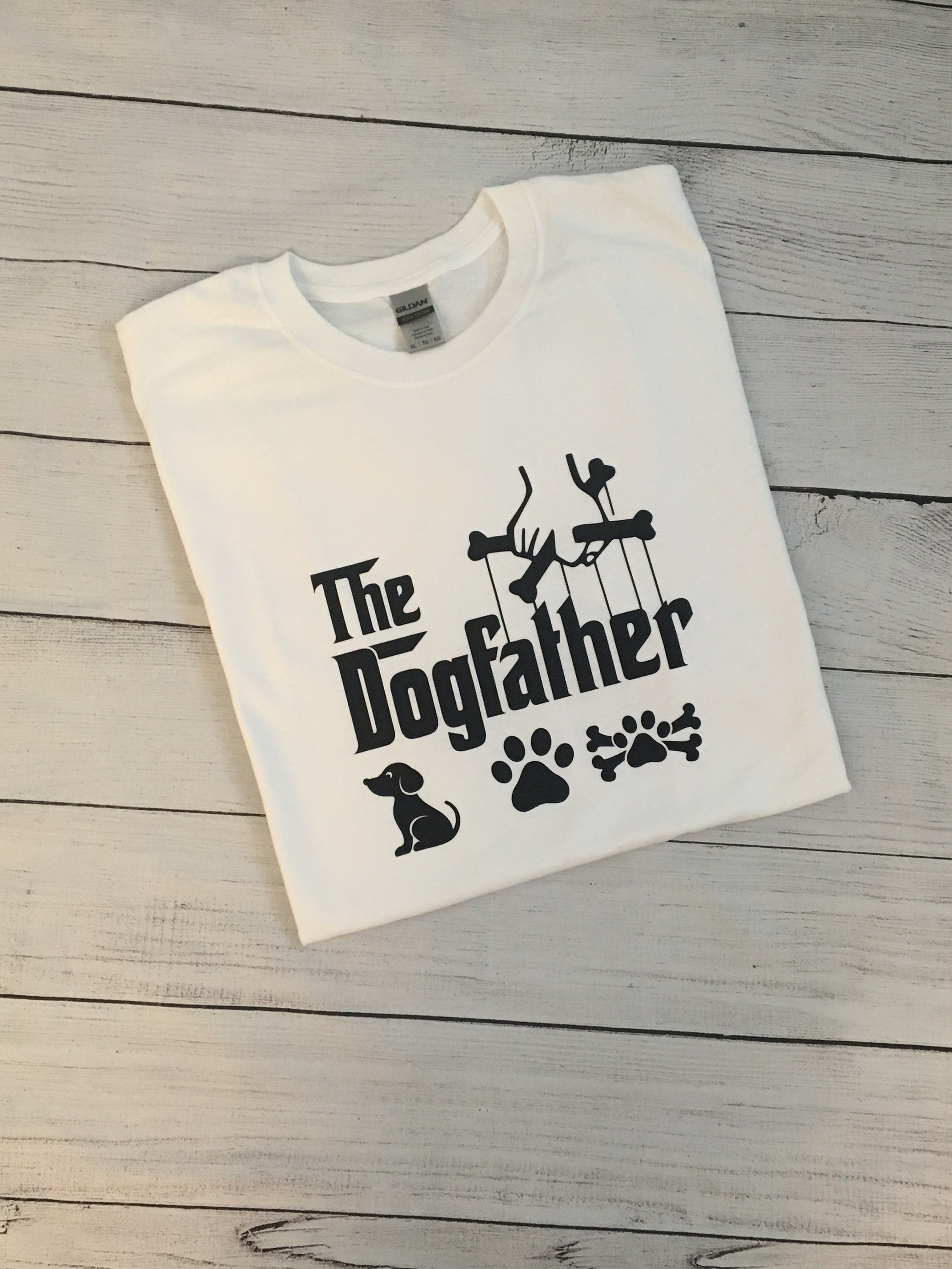 The Dog Father Tshirt Men Clothing Tees Tops Gifts Dog Etsy