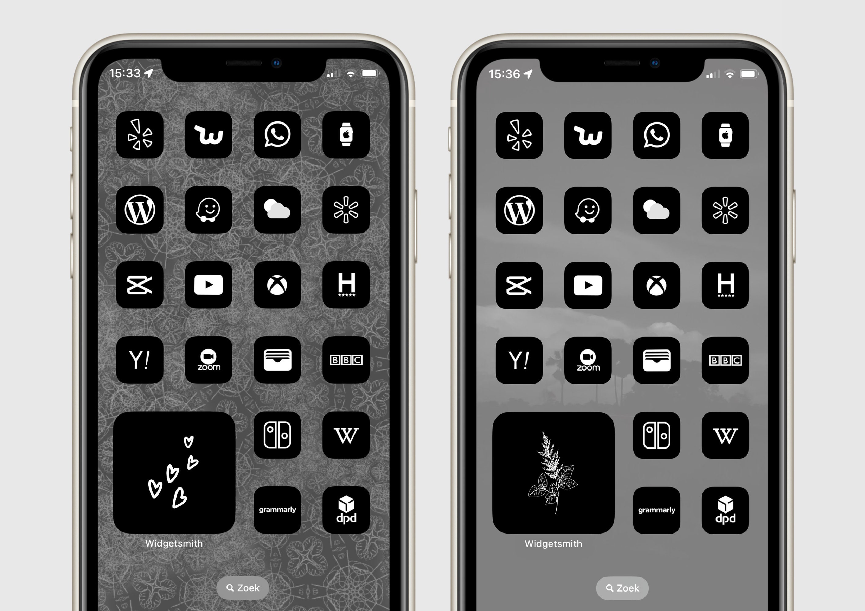 200 Black App Icons for Ios 16 App Icons for an Aesthetic iPhone or