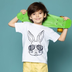 Hip Hop SVG, Easter Bunny Sunglasses SVG, Bunny With Sunglasses SVG, Funny Bunny Svg, Shirt Design svg, Digital Downloads Only