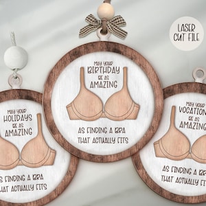 Ich finde einen Freund, der wirklich passt Ornament, lustige Freunde Ornament, Freund Weihnachtsverzierung SVG, digitale Datei