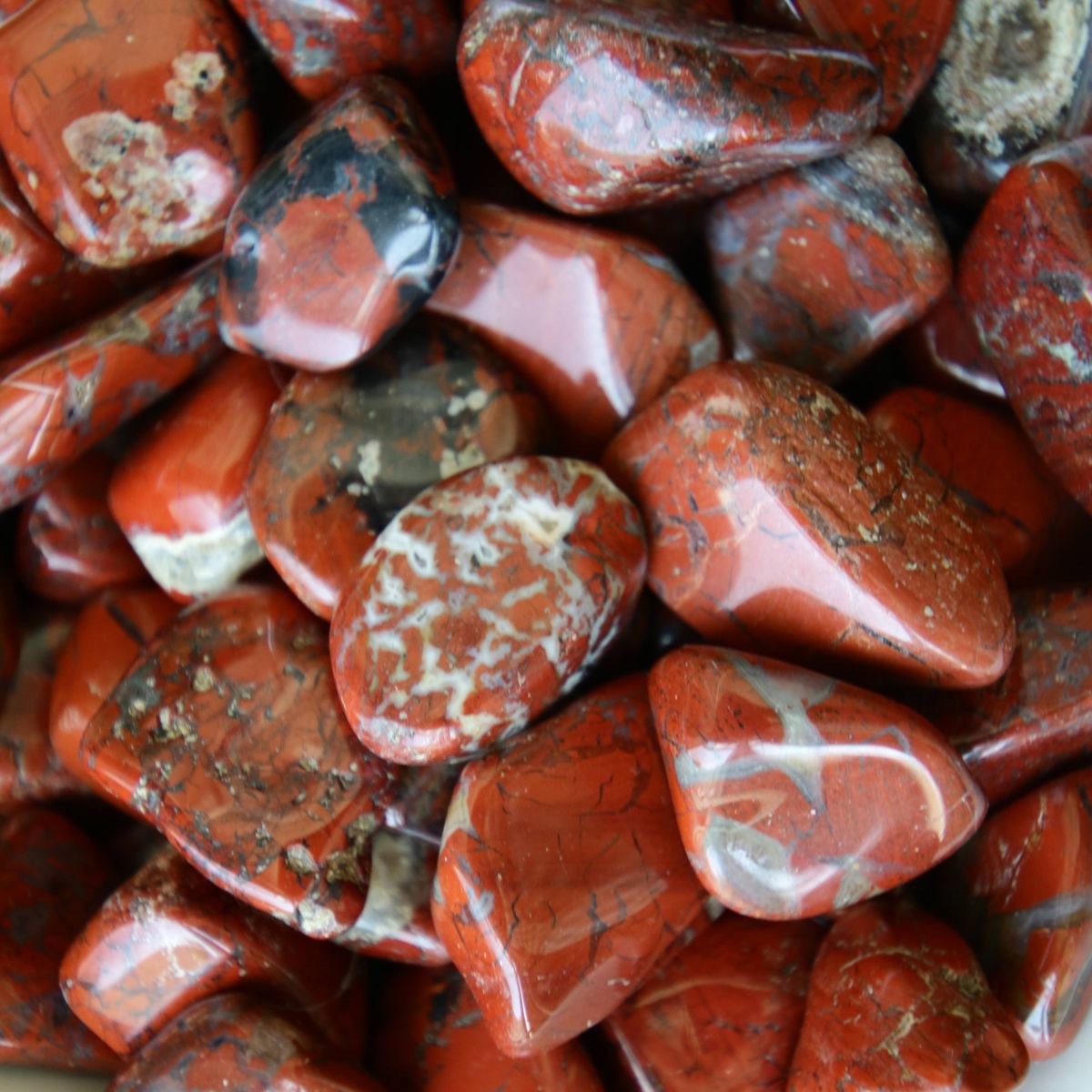 Red Jasper Tumbled Stone Medium Ethically Sourced Crystals Etsy
