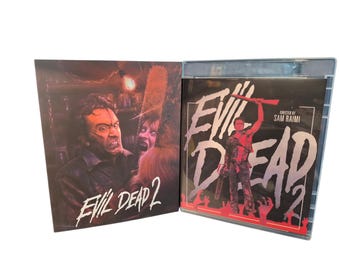 Evil Dead 2 case with slipcover (No Films)