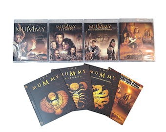 The Mummy 4-Pack Cases with Slipcovers (No Films)