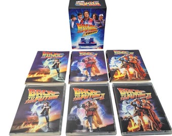 Back to the Future Boxset with cases and slipcovers