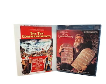 The Ten Commandments Case with Slipcover (No Films)