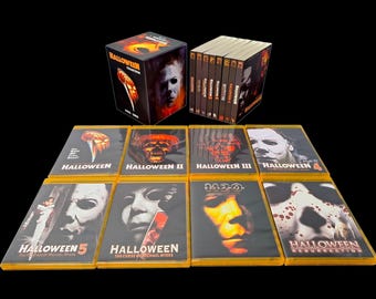 Halloween 1-8 Ultimate Collector's Edition (Boxset, Cases, Slipcovers) NO FILMS